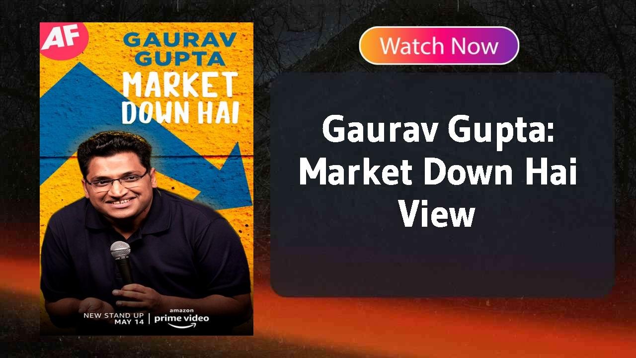 Gaurav Gupta: Market Down Hai